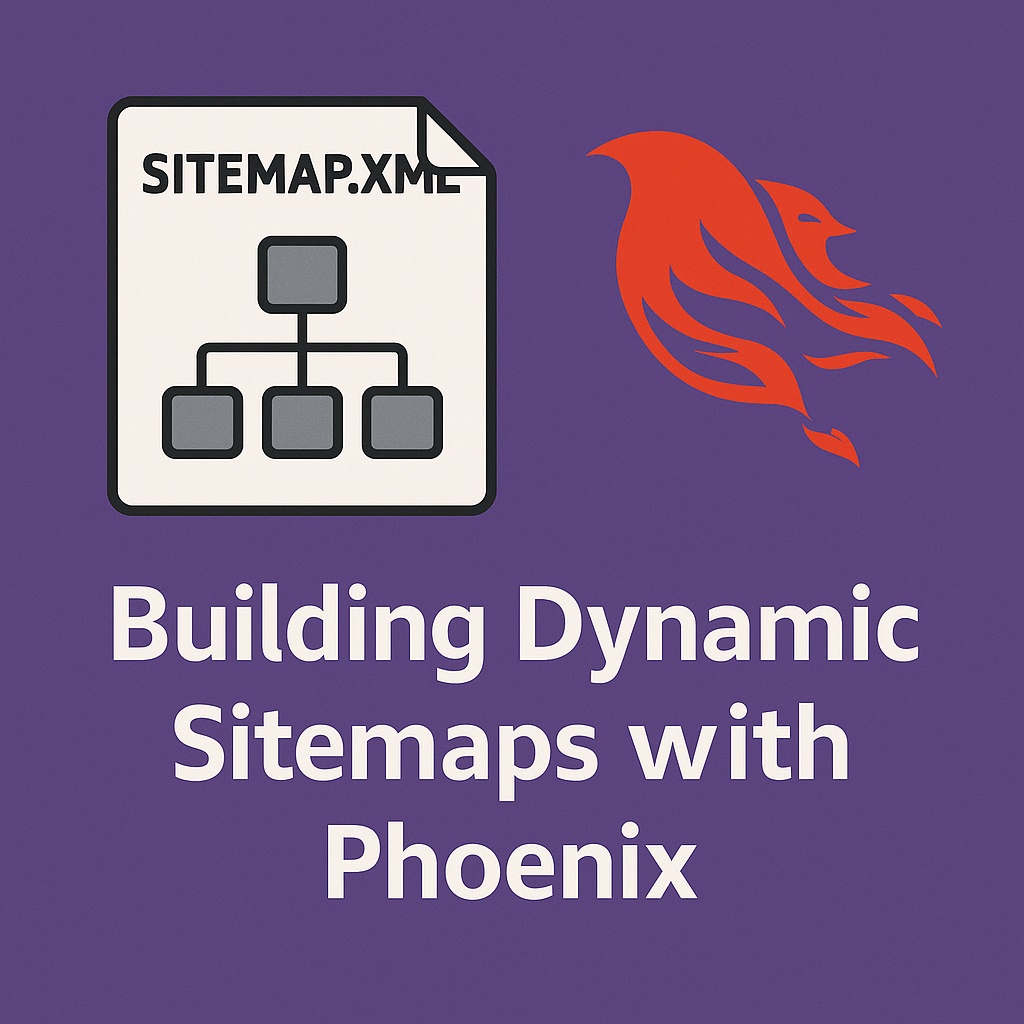 Dynamic sitemap for phoenix apps
